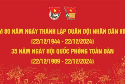 Kỷ niệm 80 năm Ngày thành lập Quân đội nhân dân Việt Nam và 35 năm Ngày hội Quốc phòng toàn dân