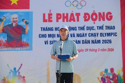 THAM DỰ NGÀY CHẠY OLYMPIC VÌ SỨC KHỎE TOÀN DÂN NĂM 2026