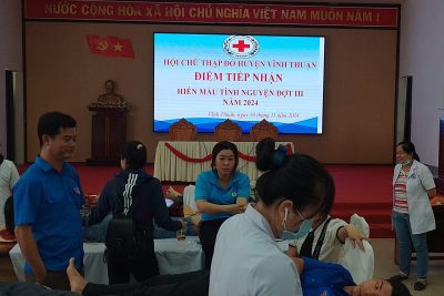 THAM GIA HIẾN MÁU NHÂN ĐẠO ĐỢT II NĂM 2024