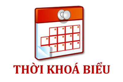 Thời khoá biểu tổ từ ngày 16/12/2024