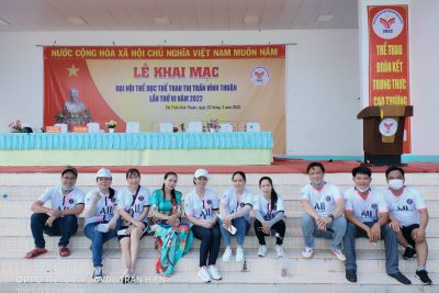 Tham dự Đại hội TDTT Thị Trấn Vĩnh Thuận năm 2022