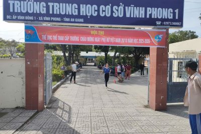 TỔ CHỨC HỘI THI THỂ DỤC THỂ THAO NĂM HỌC 2025-2026