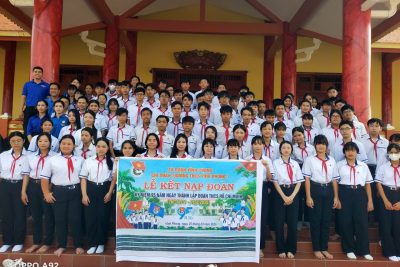 Lễ Kết nạp Đoàn cho đội viên ưu tú năm học 2025-2026