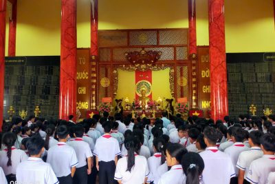 THAM GIA HOẠT ĐỘNG VỀ NGUỒN THĂM KHU CHIẾN TÍCH RỪNG TRÀM BANG BIỆN PHÚ