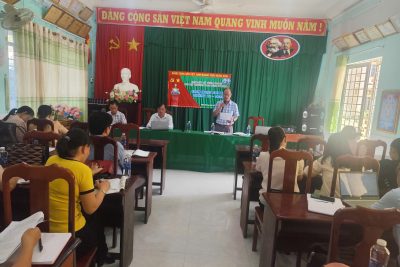 SINH HOẠT CHI BỘ THÁNG 12/2025